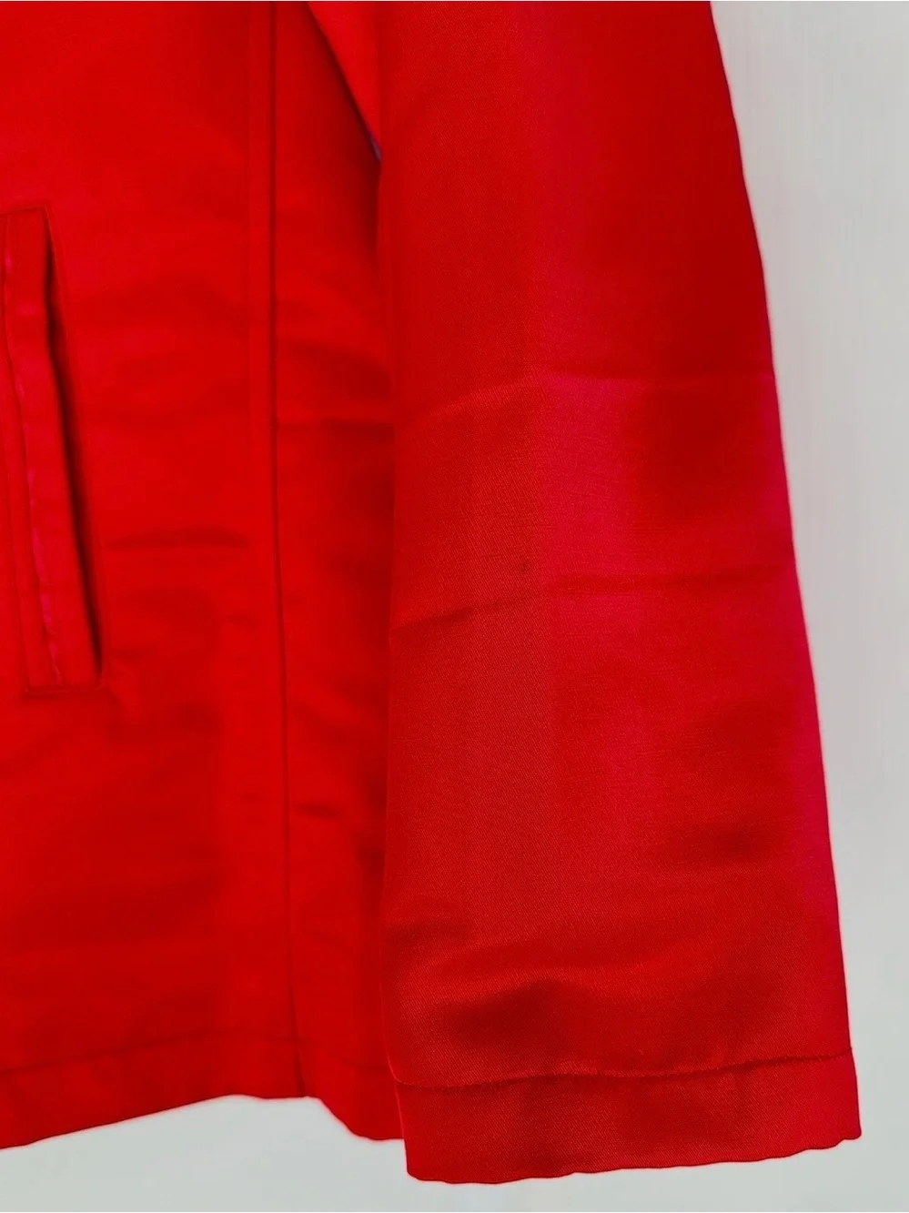 Rare Vintage Perruzo Men's Bright Red Two-Button Sport Blazer -Size XXL